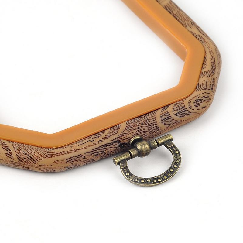 8 Sizes Wooden Plastic Frame Embroidery Hoop Ring Circle Round Loop For Cross Stitch Machine Hand DIY Needlecraft Sewing Tools