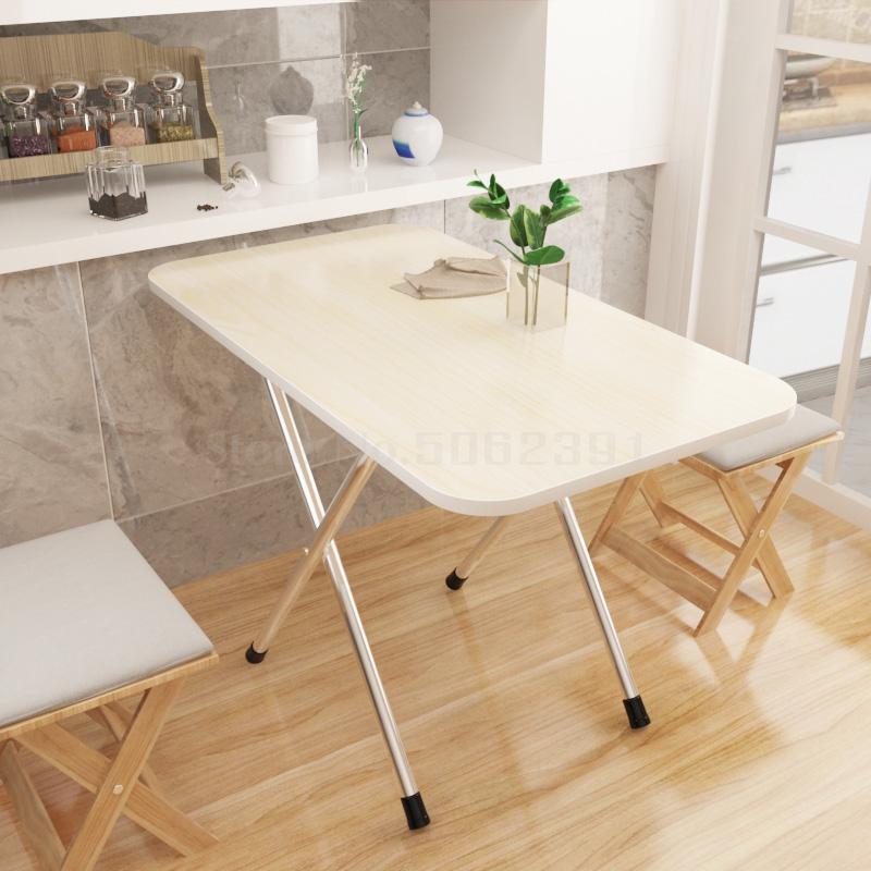 8000 Klapptisch Kleine Haushalts Einfache Esstisch Haushalts Tisch Einfache Außen Tragbaren Tisch Klapptisch: 80x40x50cm 17