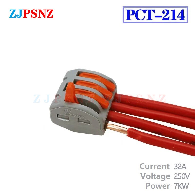 Quick Splitter 2 In 4/6 Out 3 In 6/9 Out Wires Connector Universal Wiring Cable Connector Push-in Conductors Terminal Block: Dark Grey