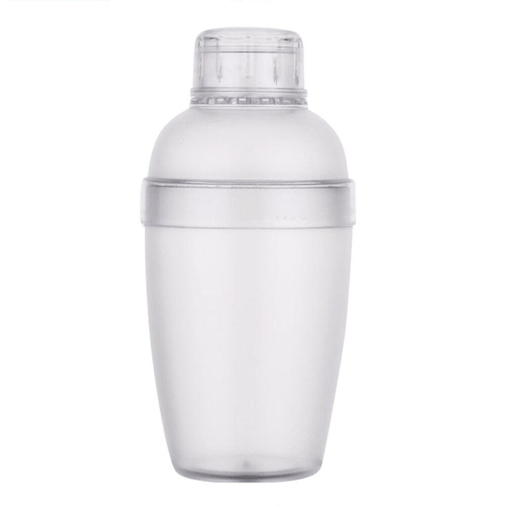 Pc Plastic Martini Cocktail Shaker Schaal Wijn Drank Mixer 350/530/1000 Ml Cocktail Mixer Drinken Party bar Bar Gereedschap: 350ml