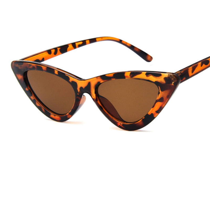 Cat Eye Sunglasses Women Vintage small glasses woman mirror Sunglasses Female Brand Retro