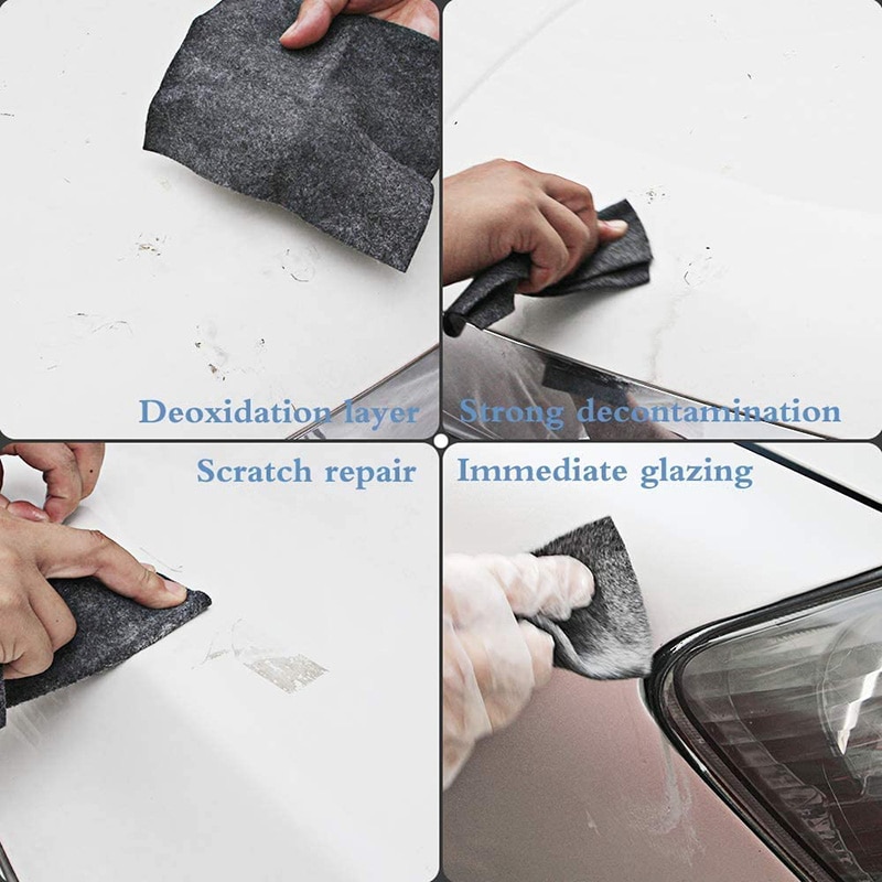 Magisk bil ridsefjerner klud multifunktions reparation bil lak swirl remover polish restaurerer til vandpletter sec 88
