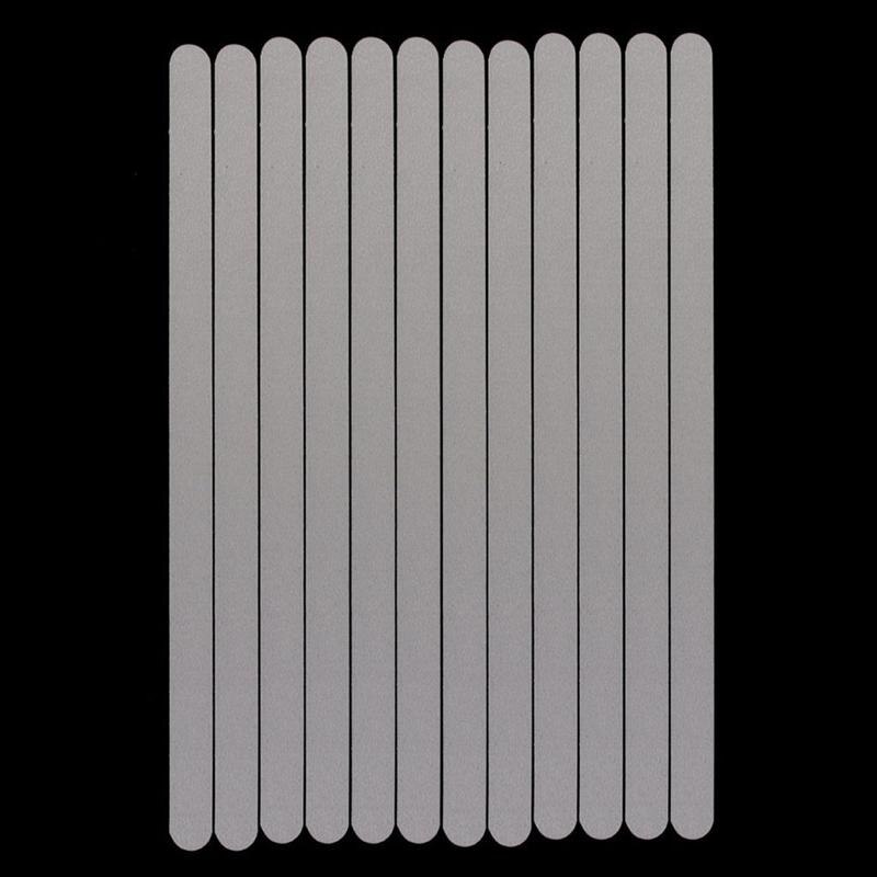 24pcs Anti-slip Strips Shower Stickers Bath Safety Strips Transparent Non Slip Strips Stickers for Bathtubs Bathroom (2cmx20cm)