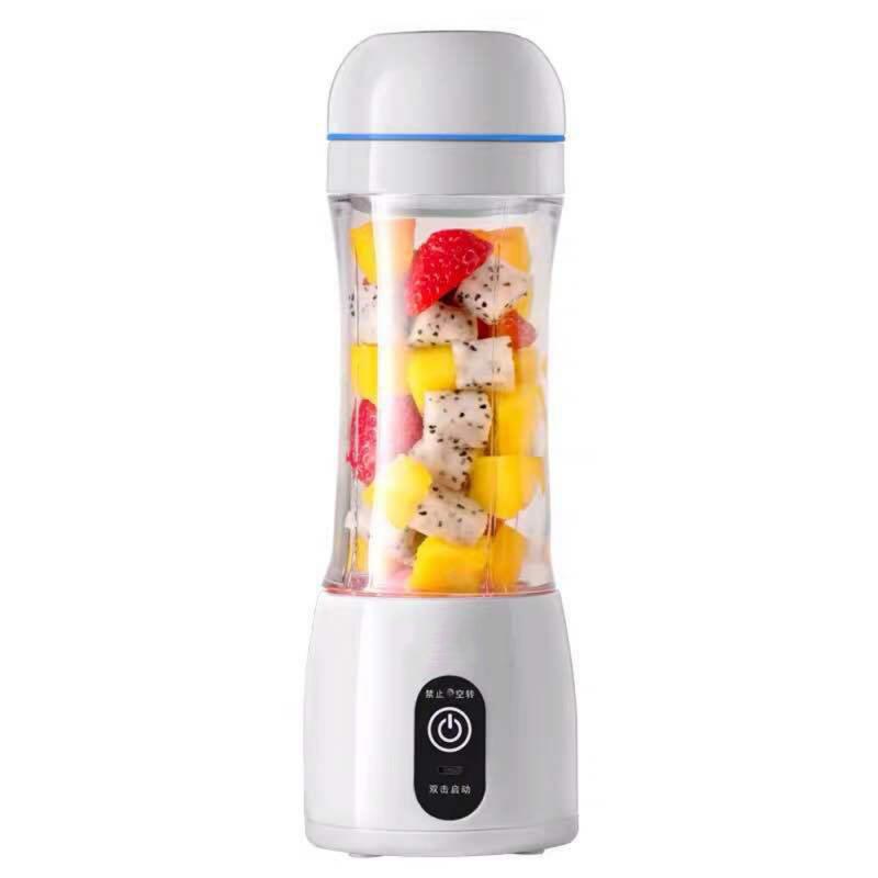 400 Ml Mini Draagbare Elektrische Fruit Juicer Usb Oplaadbare Smoothie Maker Sport Fles Sap Cup Cocina Keuken Machine: White