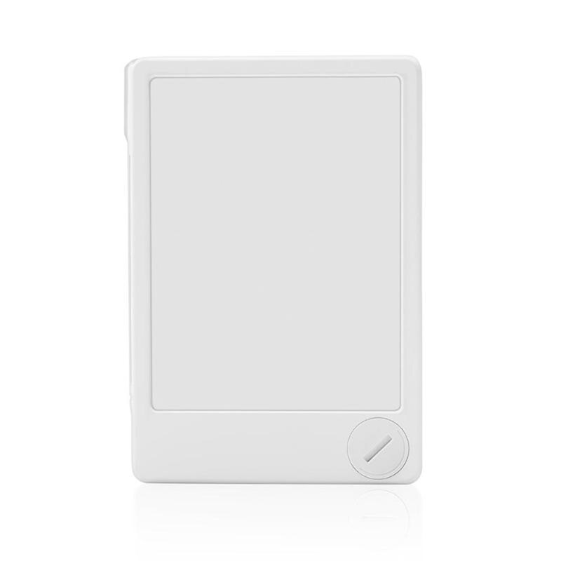 2 Pcs Electronic Notepad Graphic Lcd Tablet Light Digital Drawing Handwriting Board White 5 Inch & 10.1 Inch