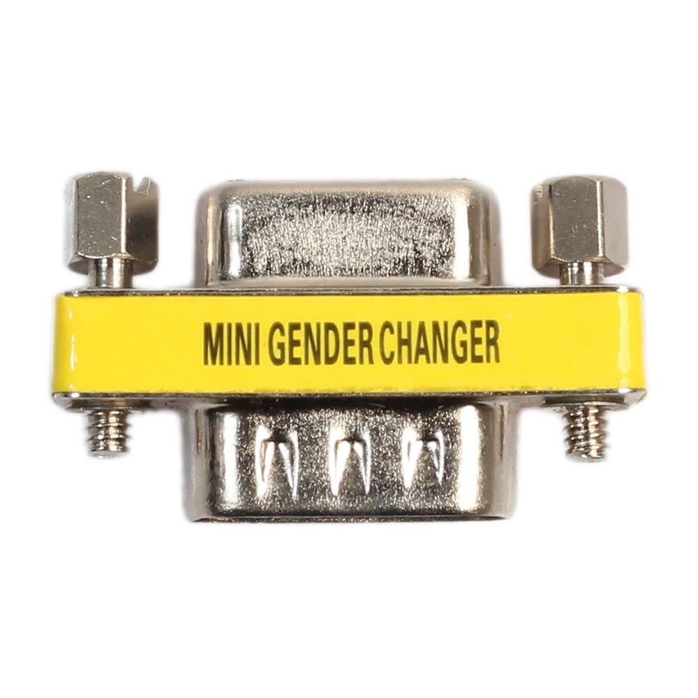 15 Pin Vga Svga Gender Changer Adapter Connector Koppeling Man Met Een HDDB15 Vrouwelijke Input 56 #