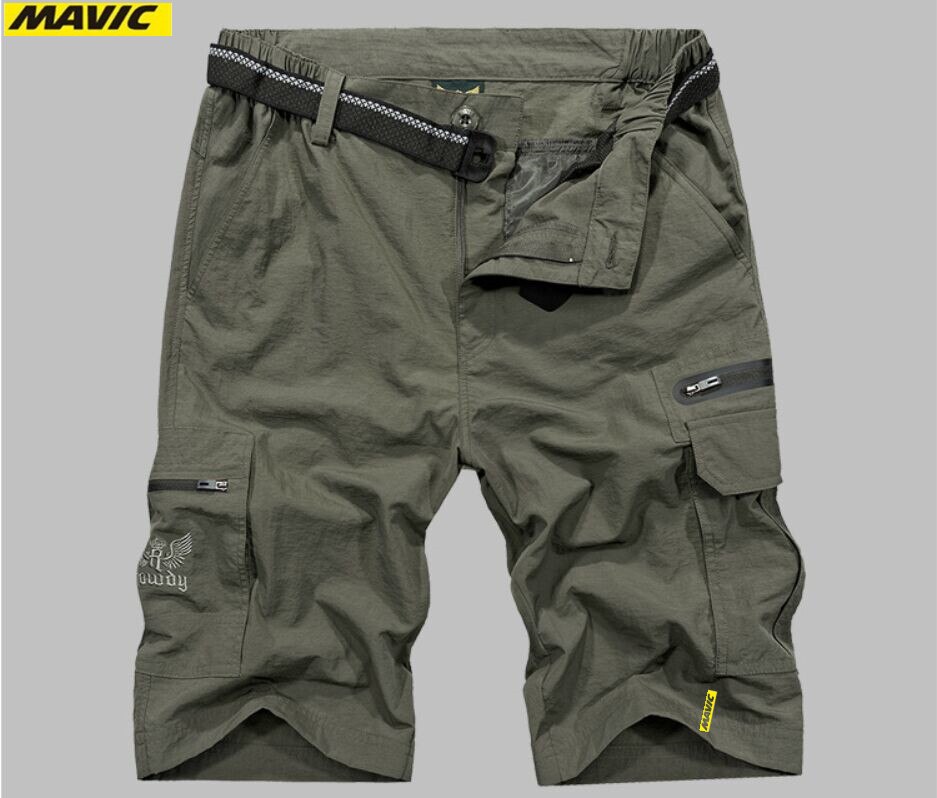 Mavic-pantalones cortos para ciclismo de montaña, Shorts para bicicleta, DH MX AM, talla s ~ 3XL, novedad: green / M