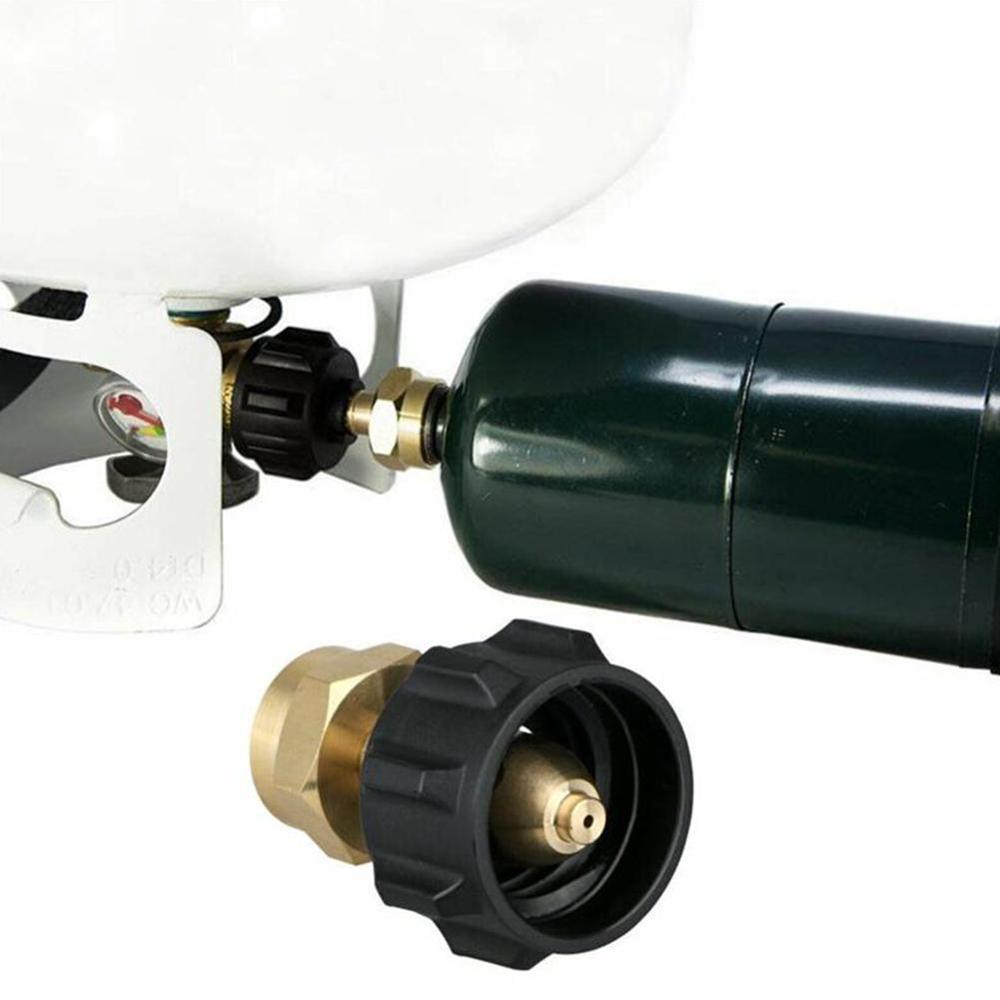 1 Replacement Propane Regulator Valve Adapter Hiking Regulator Refill Valve BBQ Cooking Accessories Adapter Stove Barbecue H3U4