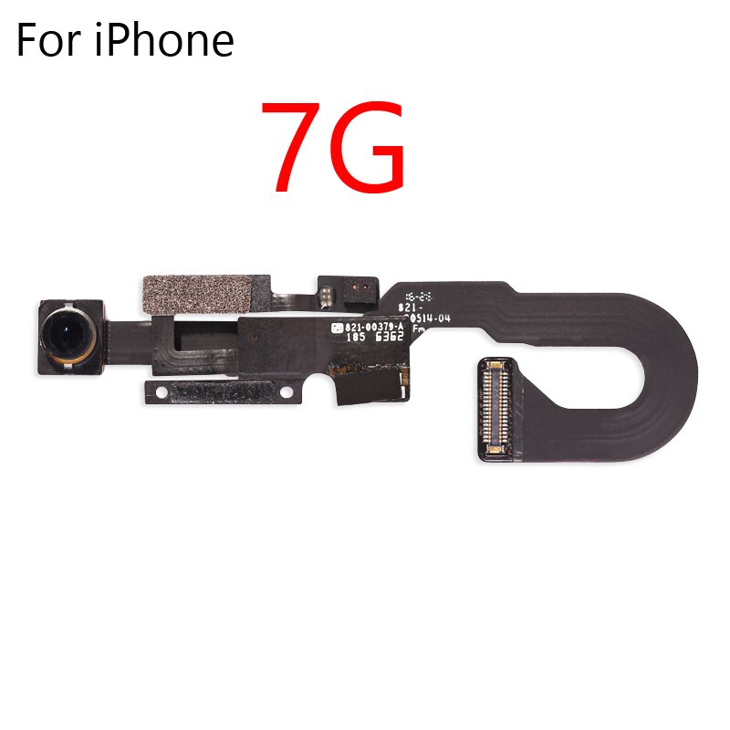 Mały przedni aparat dla iPhone 6 6s 7 8 Plus 5S SE 2020 czujnik zbliżeniowy twarz przednia kamera Flex Cable telefon naprawa części
