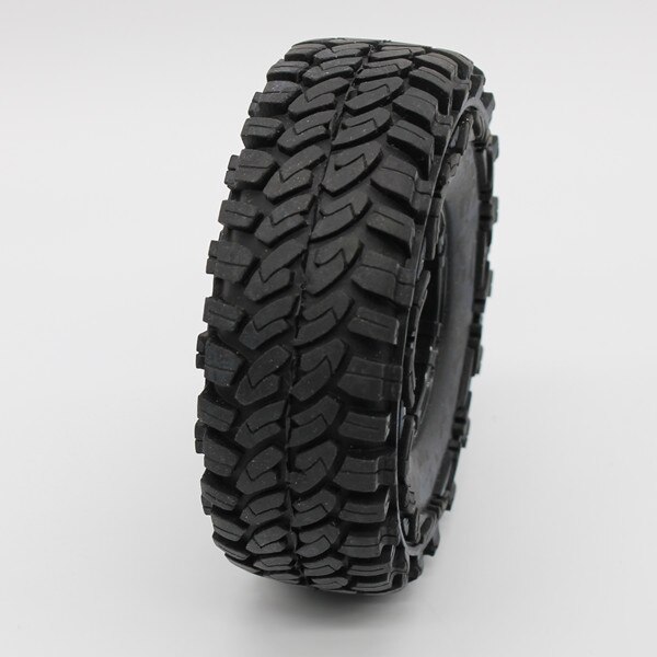 Gummidæk 1.9 " dæk 1.9 tommer dæk med svamp 98/100/108/110/114/120mm til rc crawler bilmodeller aksial scx 10 90046 d90 trx -4: 114mm a