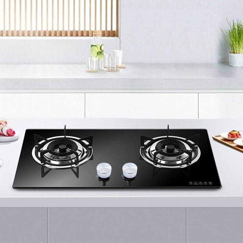 Gasfornuis Fornuis Bedieningsknoppen Adapters Oven Draaischakelaar voor Brander Controle Draaiknop Vervanging Universele H4GE
