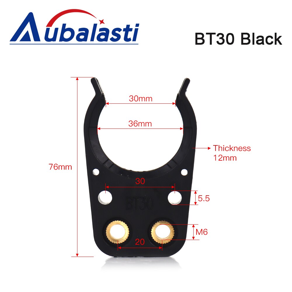 Aubalasti Automatic Cutter Holder ISO20 ISO25 ISO30 BT30 BT40 Tool Holder Clamp for CNC Router Machine