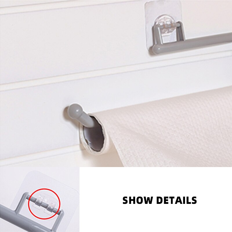 Küche Papier Rollen Halfter Handtuch Aufhänger Gestell Bar Schrank Lappen Hängen Halfter Schlecht Veranstalter Regal Wc Papier Halfter