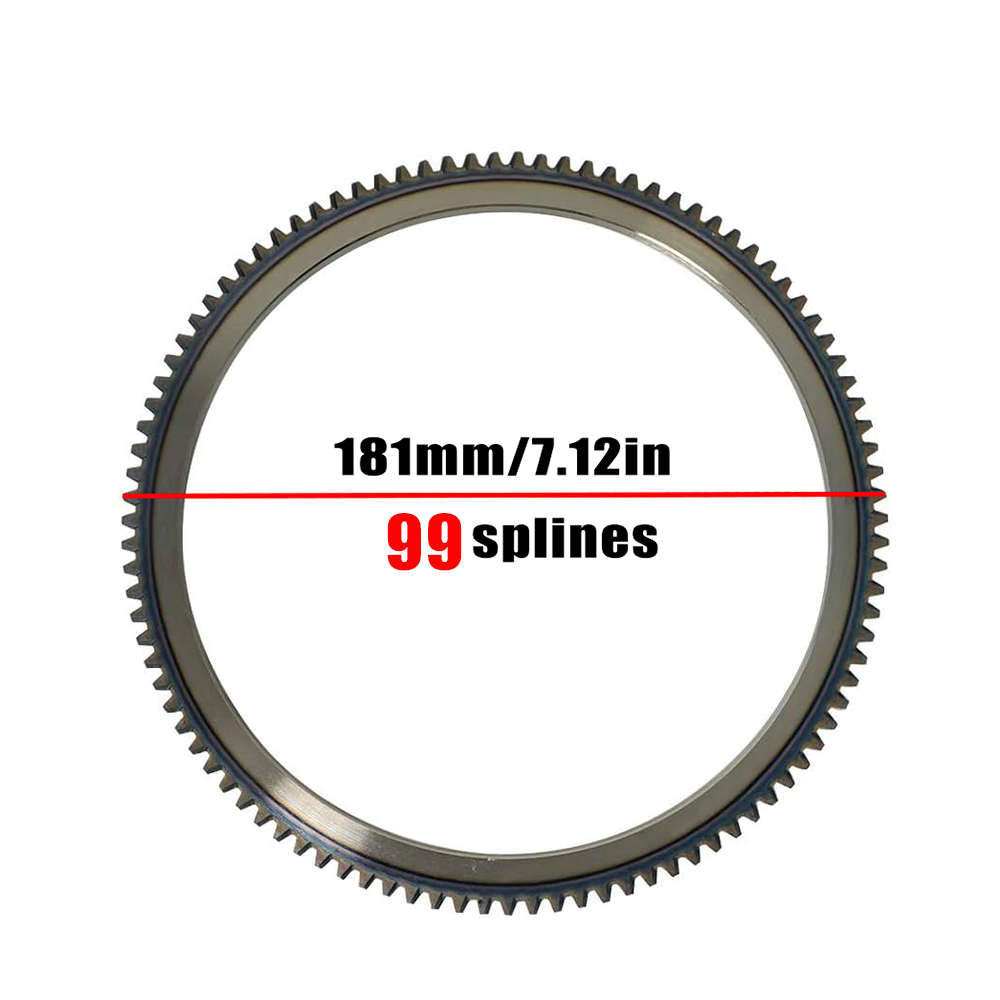 350-06091 Schwungrad-Kronenzahnrad für Tohatsu Außenbordmotor Seapro HDX 2-Takt 15 PS 18 PS 3G2-06091-1; für Mercury 15 PS: Default Title