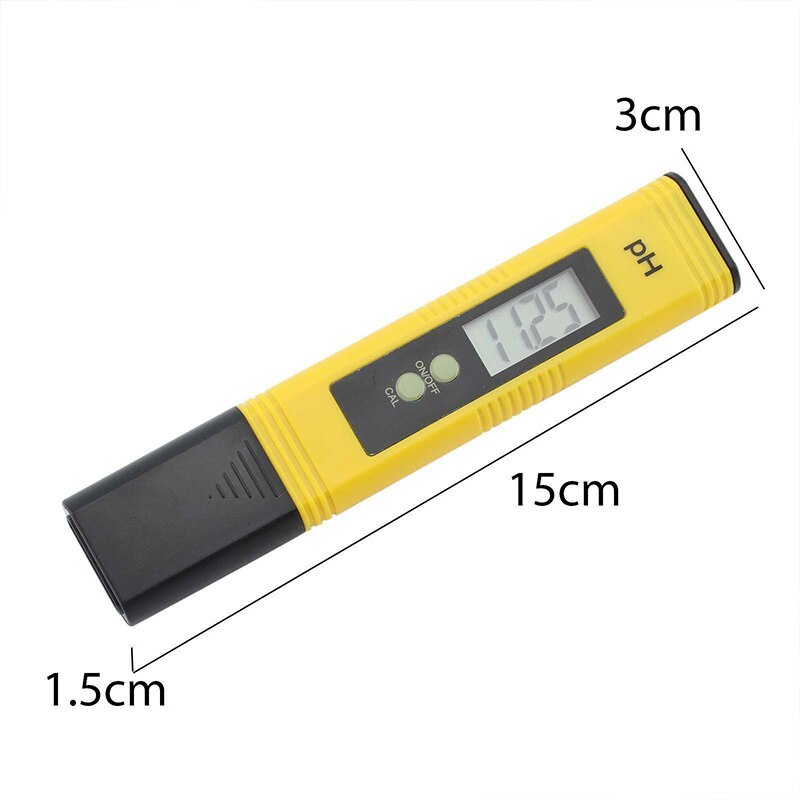 Portable PH Meter Tester Pen Digital Measuring Water Purity Tester For Water Sources/Aquarium/Swimming Pools