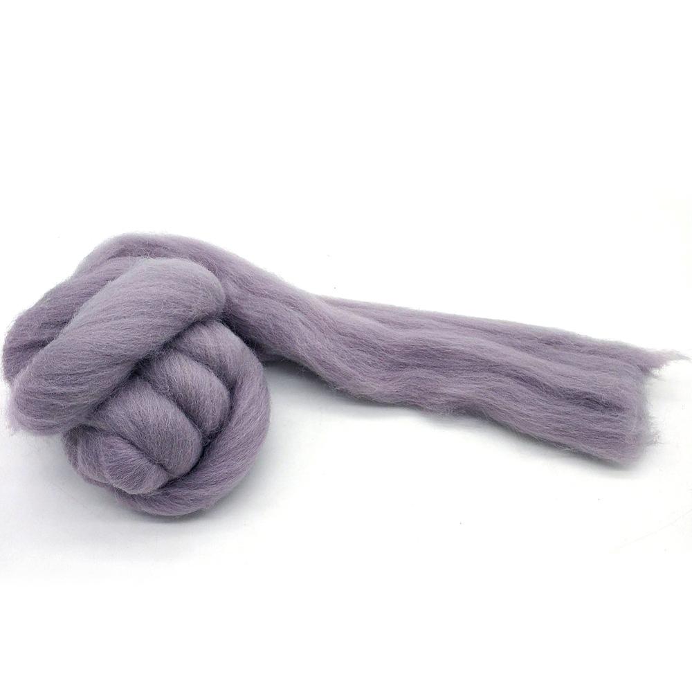 Feltsky 100g Felting Wool (70s 19um Grade) Needle Felting Diy Wool for Needle Felting Kit by Plastic Bag (N0.3)