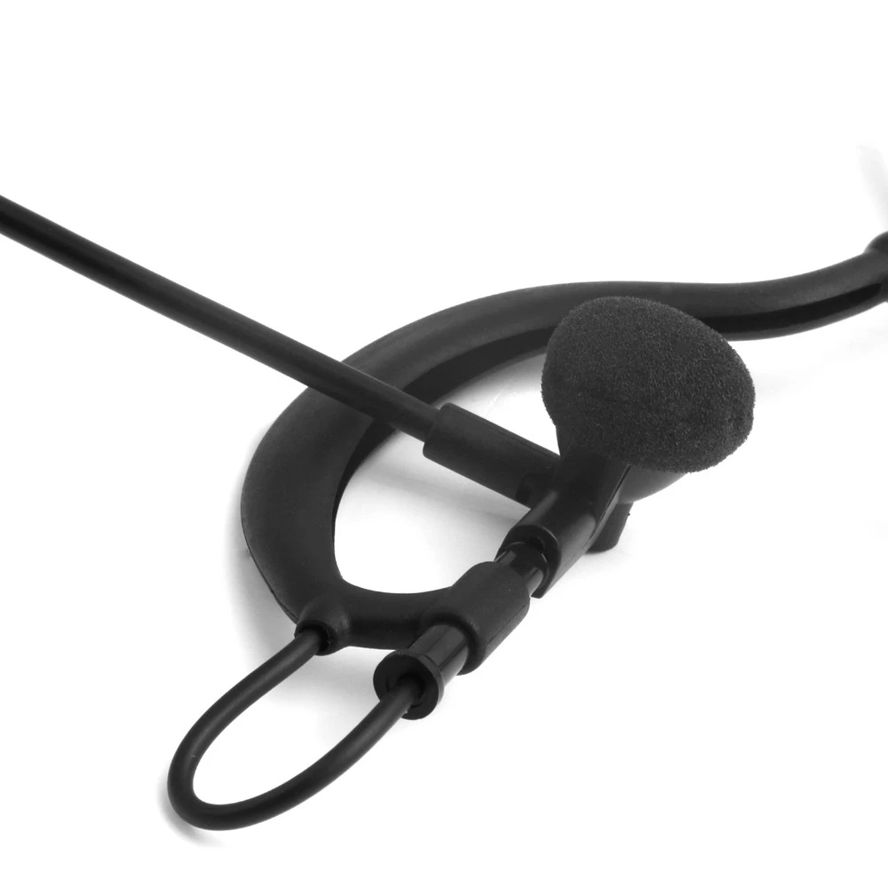 6/1PCS EJEAS V6C Referee Earhook Headphone 3.5mm Jack Headset Microphone Mic for Vnetphone V6C/V4C Motorcycle Helmet Interphone