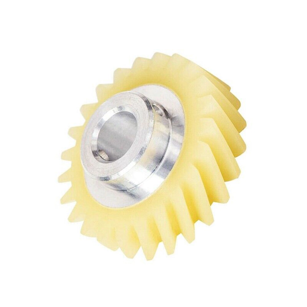 Voor Kitchenaid W10112253 Mixer Drive Wormwiel & 2 Stuks Carbon Koolborstels Vervanging Onderdelen Voor 4162897 4169830 AH1491159