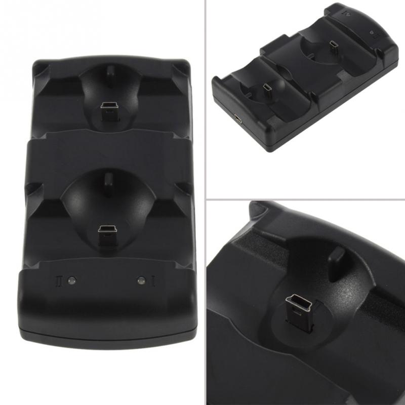 Dual Laders Dual Usb Opladen Aangedreven Dock Charger Voor Playstation 3 Voor Sony Voor PS3 Controller & Bewegen navigatie