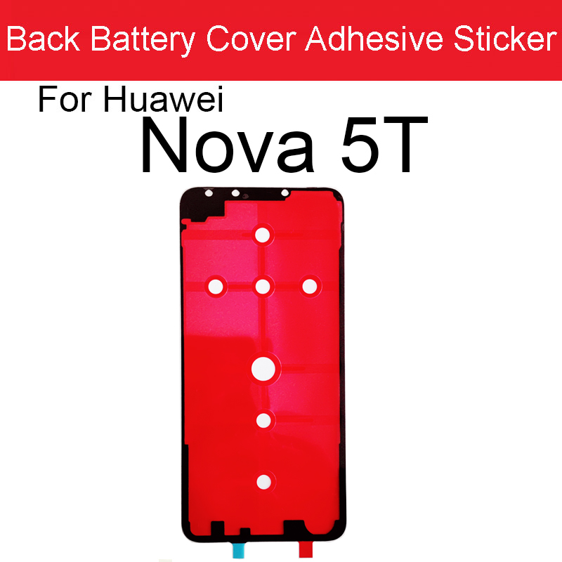 Back Battery Housing Cover Sticker Adhesive Glue Tape For Huawei Nova 2S 3 3E 3i 4 4E 5 5i 5T 5Z 6 7 Pro 6 7SE Replacement Parts: PURPLE