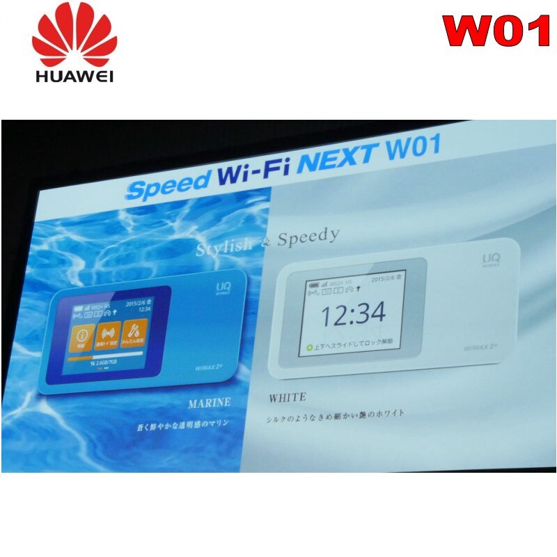 Unlocked W01 Huawei Snelheid Wi-fi Volgende