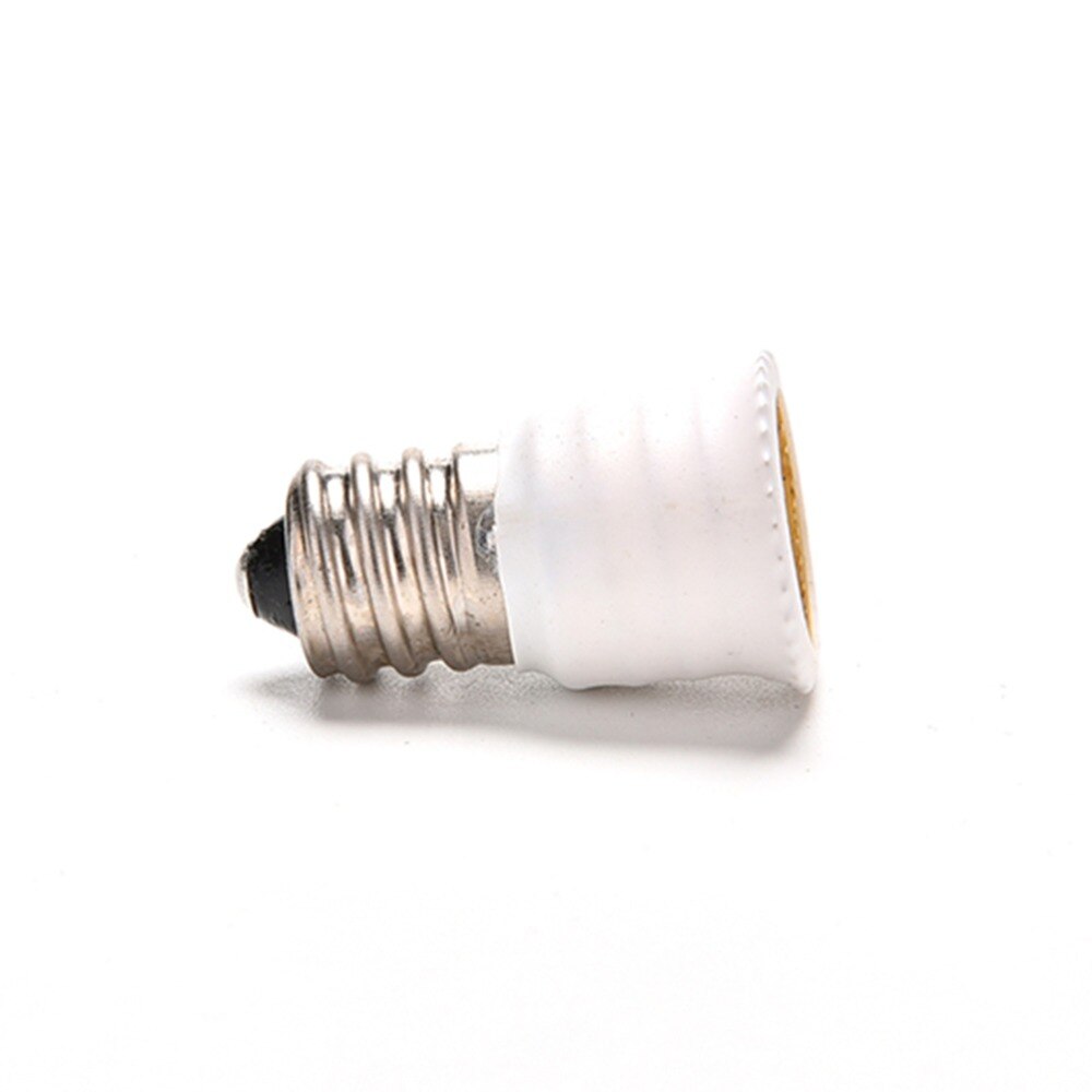 1 st sockeladapter konverterhållare för led-ljus  e12 to e14 sockel adapter glödlampsomvandlare lamphållare konverterare