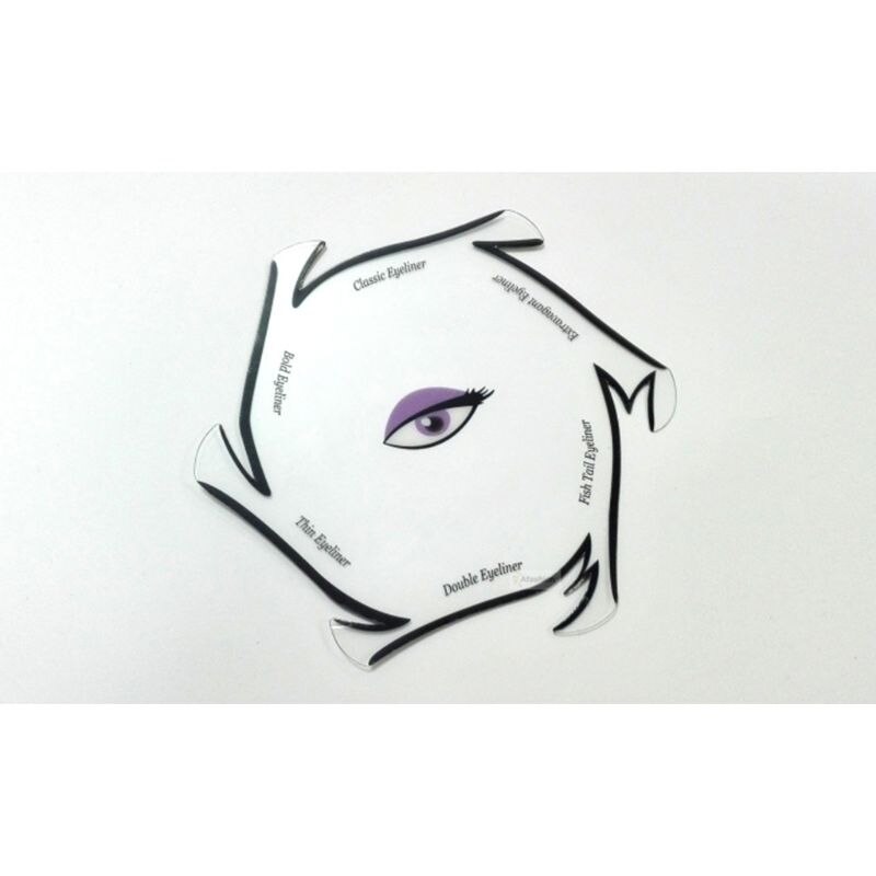 6 in 1 eyeliner ritmall kort kosmetiska verktygssatser smokey cat eyes sminktillbehör nybörjare