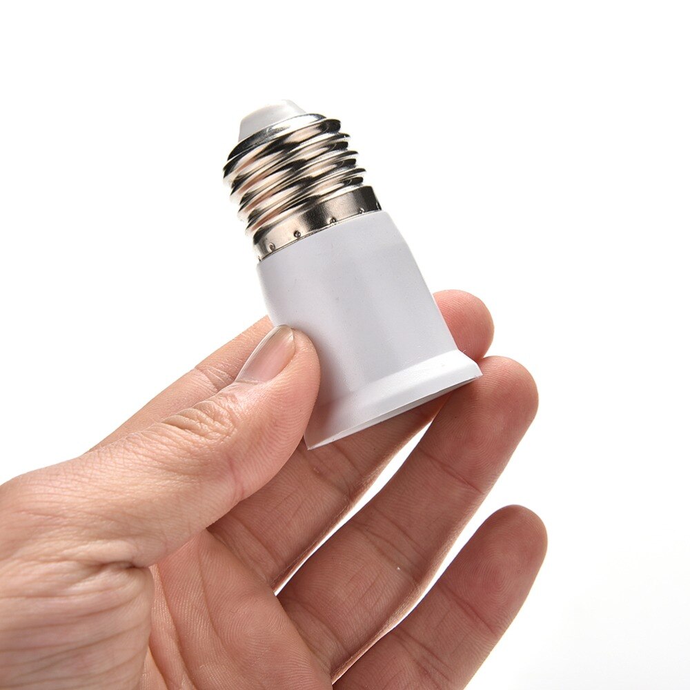 E27 a E27 extensión Base lámpara de luz LED adaptador para bombilla enchufe convertidor conector