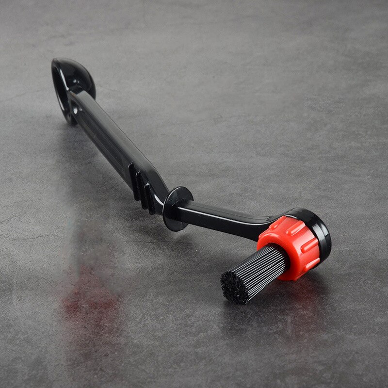 Coffee Machine Brush Cleaner with Spoon 2 in 1, Barista Espresso Machine Brush Replacement Head, Coffee Cleaning Tool: H