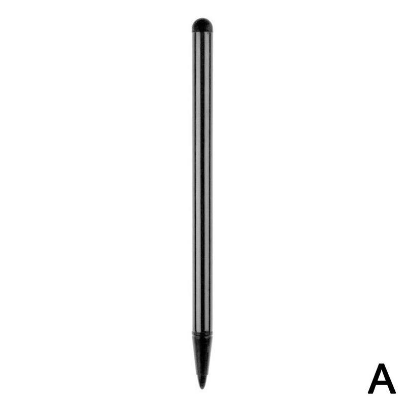 2 pçs universal ativo caneta de tela de toque stylus para ipad iphone samsung huawei tablet capacitância lápis de toque capacitivo caneta: A