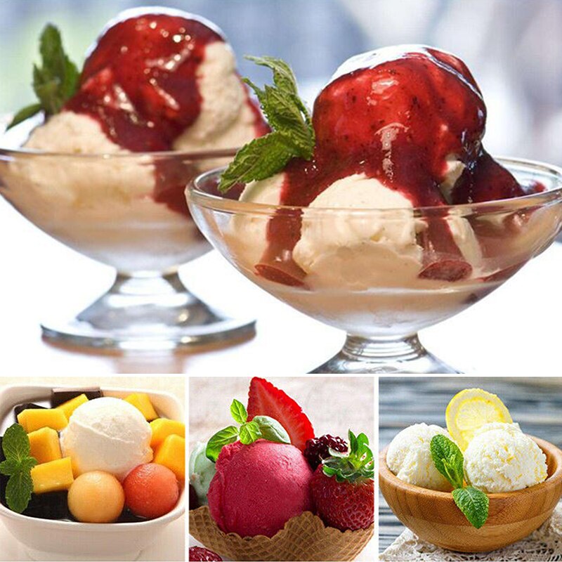 1 Pcs Lovely Kids Ice Cream Bowls With Spoon Reusable For Kids Boys Girls Cute Ice Cream Dessert Tool Set