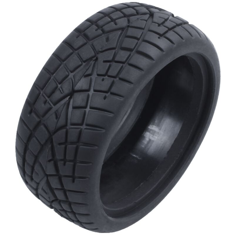 1/10 rc car on road performance rubber racing tires, tires 8001 with sponge , 4 pieces: Default Title