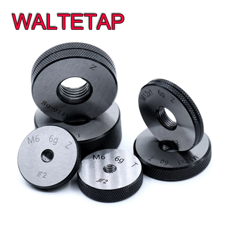 WALTETAP Thread Ring UNC/UNF Standard Gauge/plug Gauge Smooth Plug Gauge (1*plug gauge and 1*ring gauge) UNC1/2-13 2A T Z