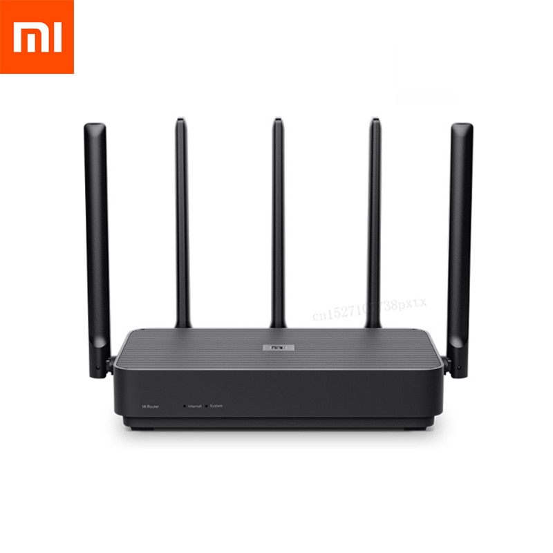 Xiaomi router 4 zawodowiec Gigabit 2.4G/5.0GHz dwuzakresowy 1317 mb/s 128Baran Wifi przekaźnik 5 anteny o wysokim zysku szerszy router bezprzewodowy IPv6