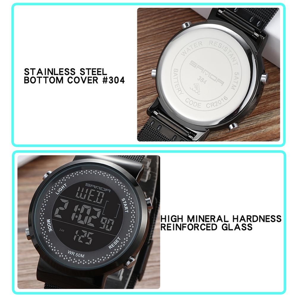 Women Watch Men Touch Screen LED Electronic Watch Waterproof Couple Luminous Watch for