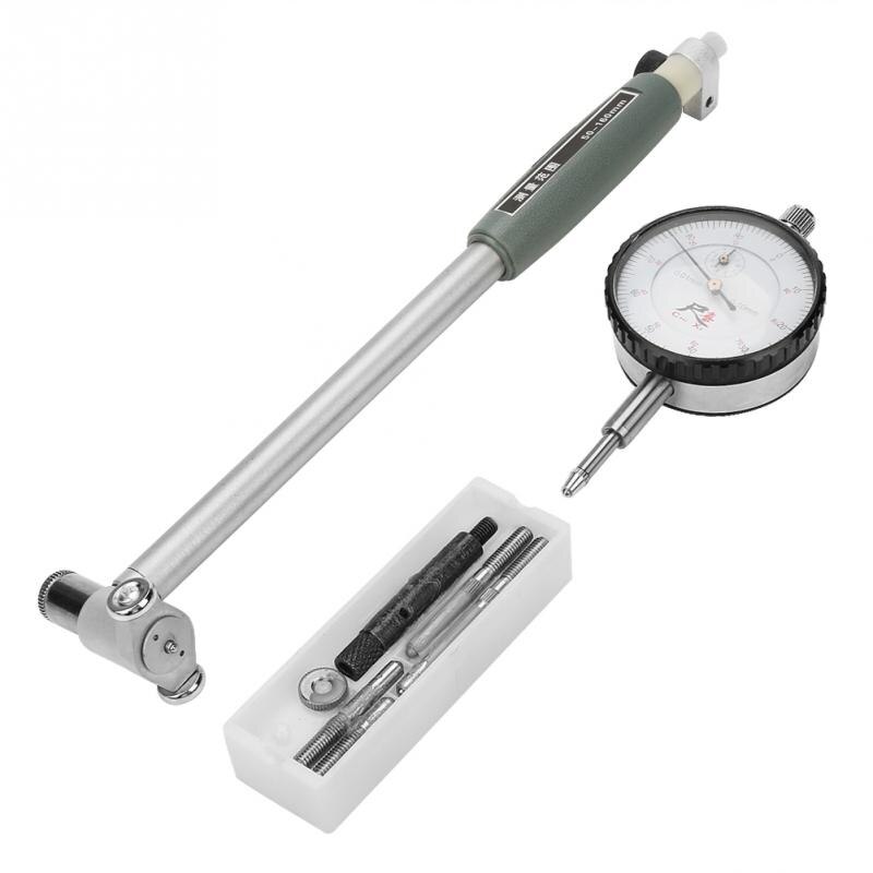 Dial bore gauge 50-160mm diameter dial indikator måling motor cylinder værktøjssæt