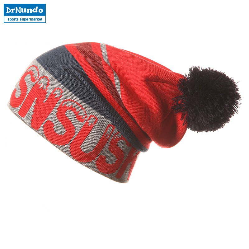 Wew snowboard vinter skidor skullies mössor mössor ull stickat huvud varmt för män kvinna gorros de lana