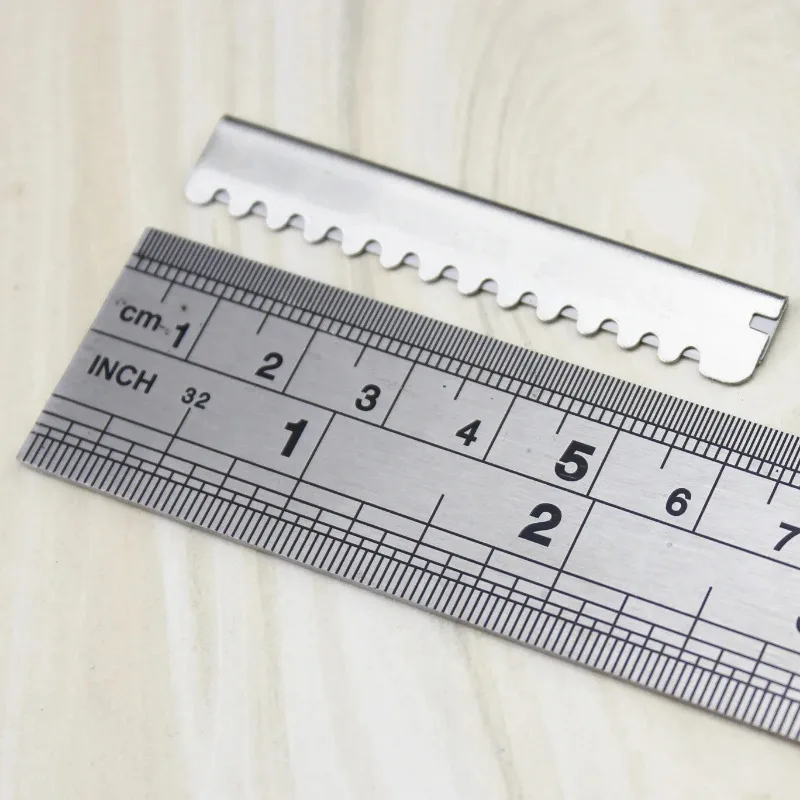 10 Stuks Veiligheid Haar Mes Scheermesjes Kapper Rvs Kappers Trimmer Dunner Snijmes Salon Scheermes