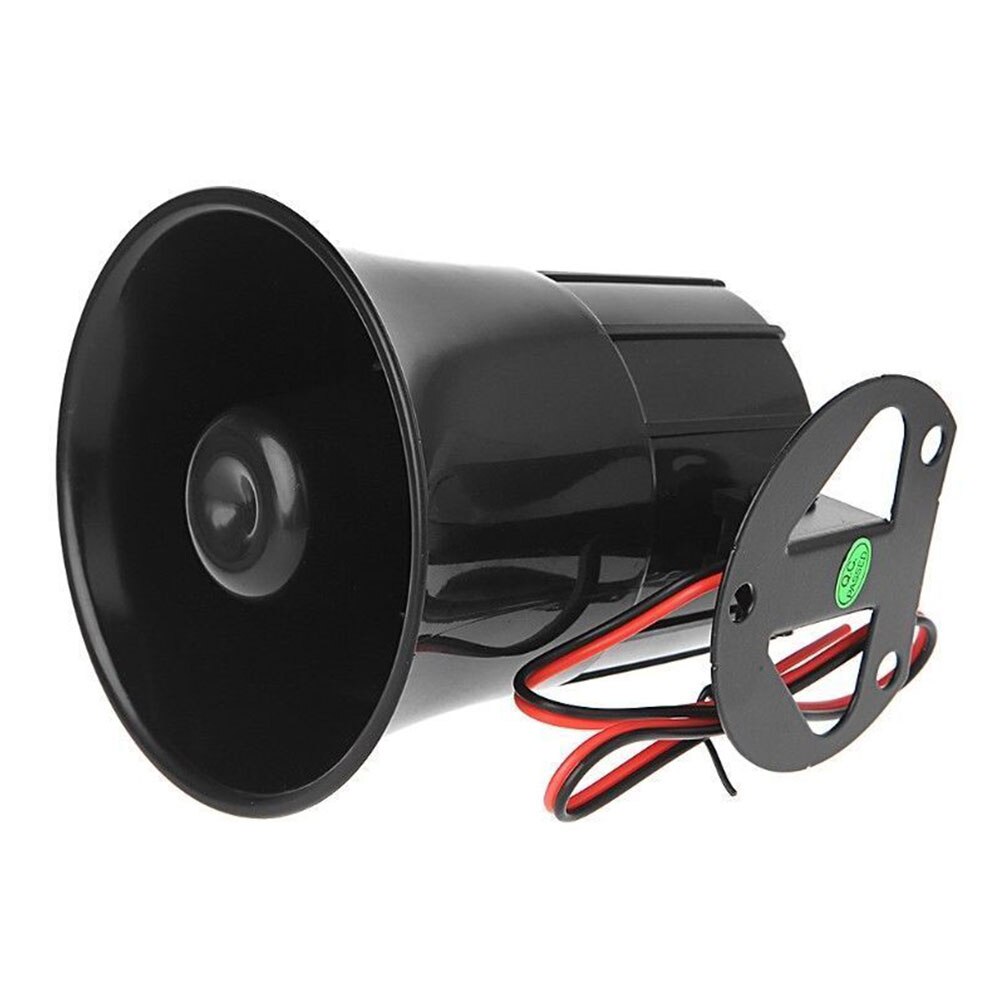 Outil antivol ABS DC 12V Durable filaire Protection alarme klaxon extérieur avec Bracke haut-parleur sirène son fort système de sécurité à la maison