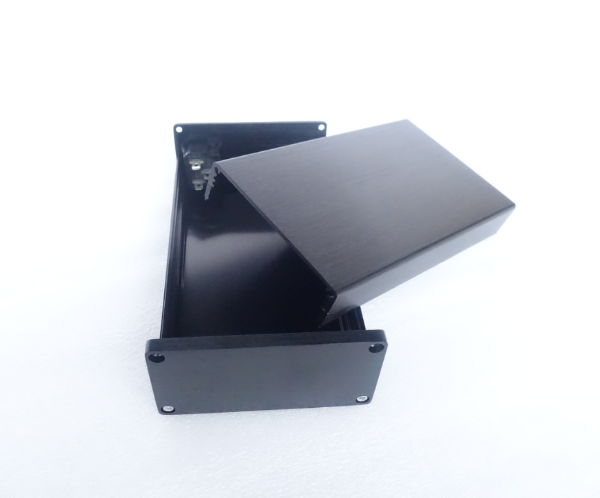 Full Aluminum Enclosure Mini AMP Case Preamp Box PSU Chassis 158*92*47mm