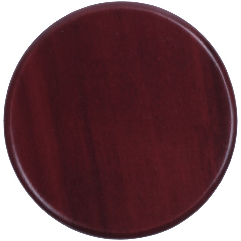 Miniatur Puppenhaus Tisch Aus Holz - Weißer Runder Beistelltisch Im Maßstab 1:12