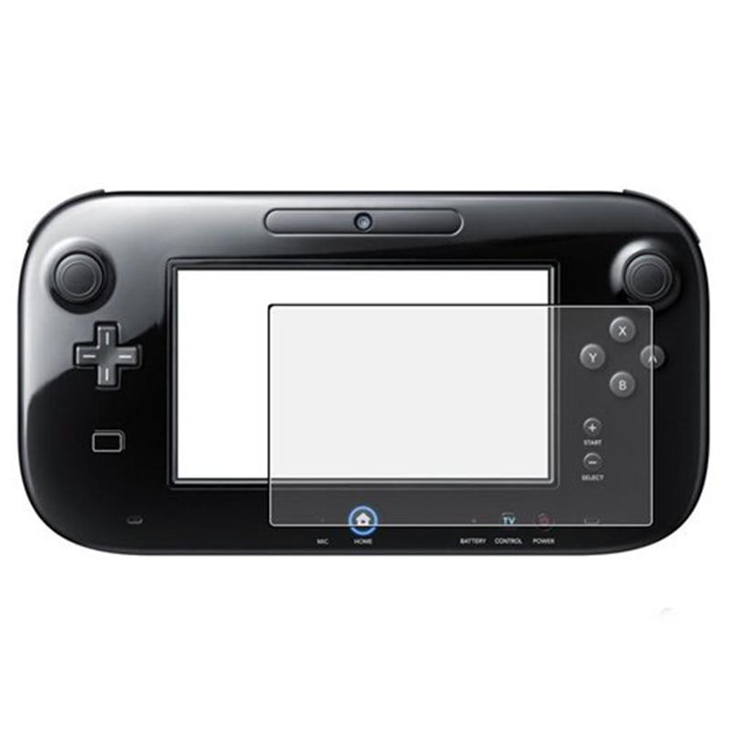 3 PCS Anti-Glare LCD Screen Skin Clear Film Protector Cover Compatible Nintendo Wii U Gamepad