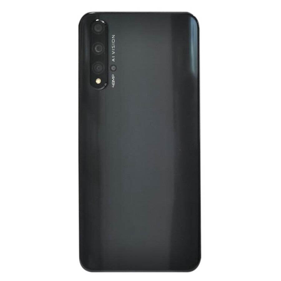 Zonder Logo Voor Huawei Honor 20 Batterij Cover Terug Glas Achterpaneel Behuizing Deur Case + Camera Lens Vervanging + sticker YAL-L21