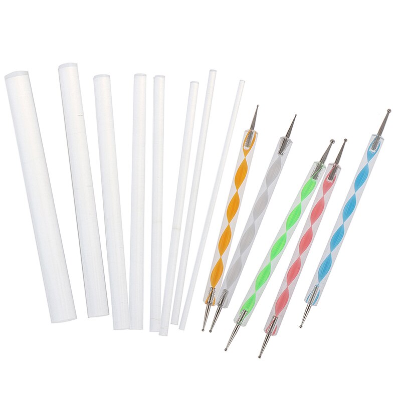 Mandala Dotting Tools Set For Painting Rocks,Painting Rocks Dot Kit, Rock Stone Painting Pen Polka Dot Tool Template Cosmetic