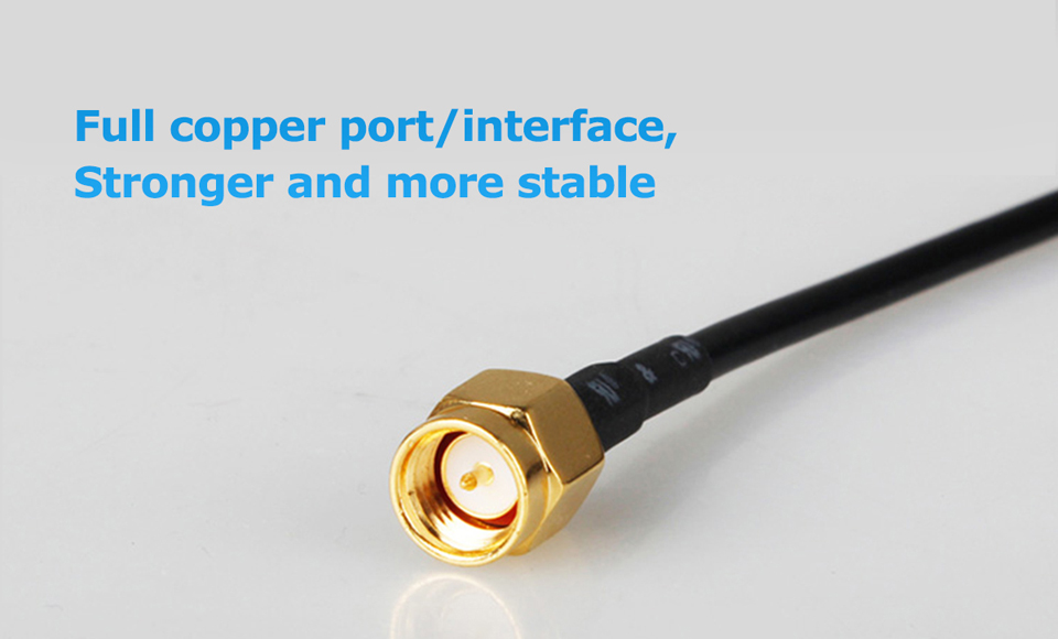 3M 10ft WiFi Antenna Extension Cable Cord Male Connector for ANRAN Wireless Security Camera