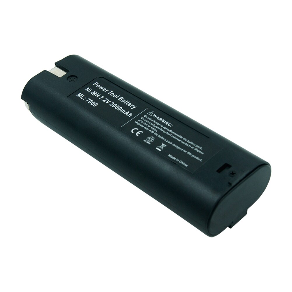 7.2v Ni-Mh 3000mAh Rechargeable Battery for Makita 7000 7002 7033 6002D 6010D 6018D 6019D 9200D Power Tools Battery