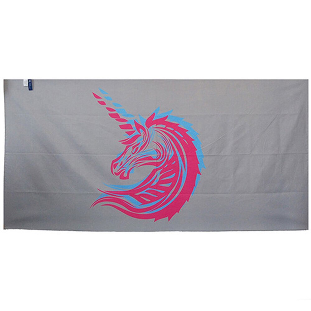 Zipsoft merke gym håndkle 75 x 135cm sportsbad strand mikrofiber stoffer teppe fotturer camping svømming reise: Huidjs / 75 x 135cm