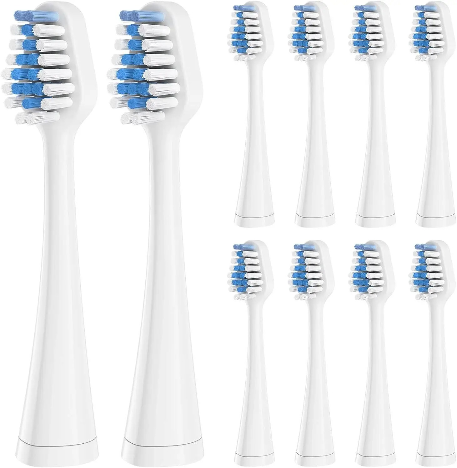 Ersatz-Zahnbürstenköpfe für Waterpik WP-862/WP-861EC/CC-01/Complete Care 9,0/5,0 elektrische Zahnbürstenköpfe, Borstendüsen: MULTI