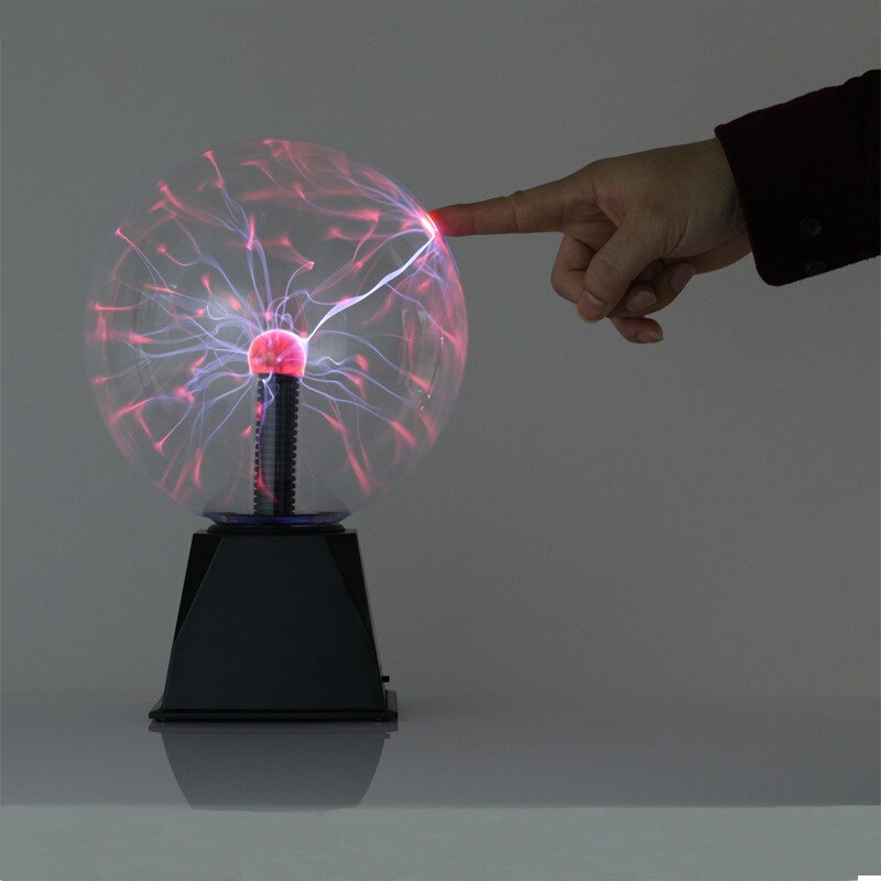 Novel Electrostatic Ball Lamp Plasma Magic Ball Lamp USB Small Night Lamp Children&#39;s Bulb Home Decoration Novelty Lighting
