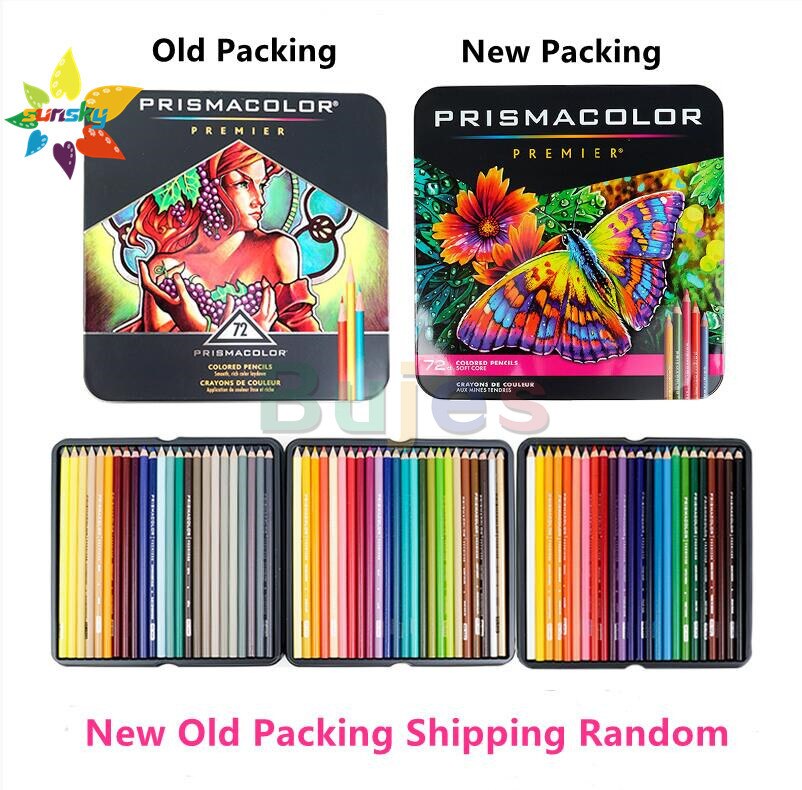 original 12 24 48 72 132 150 USA prismacolor Premier oil Color pencil sanford artist painting pencil